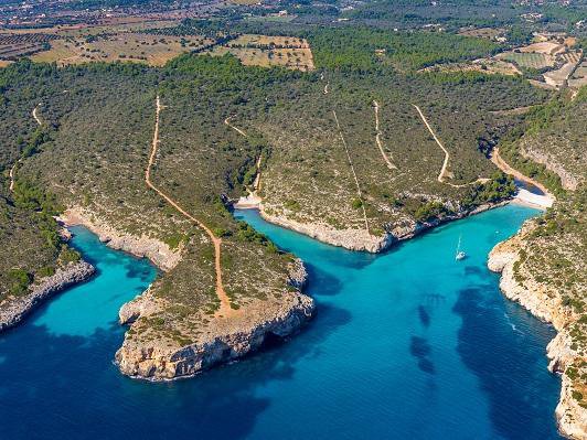 Calas virgenes de Manacor